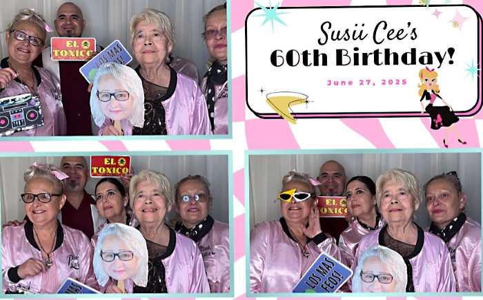 Photo booth for birthday parties by Dulce Recuerdos Photo Booth
