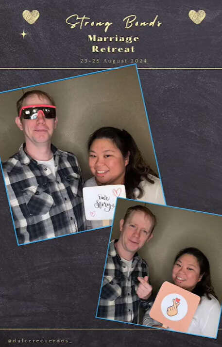 Marriage Retreat Photo Booth Training Retreat party themed Photo booth by Dulce Receurdos